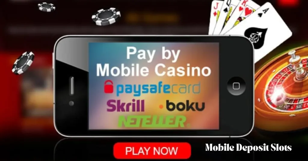 mobile deposit slots